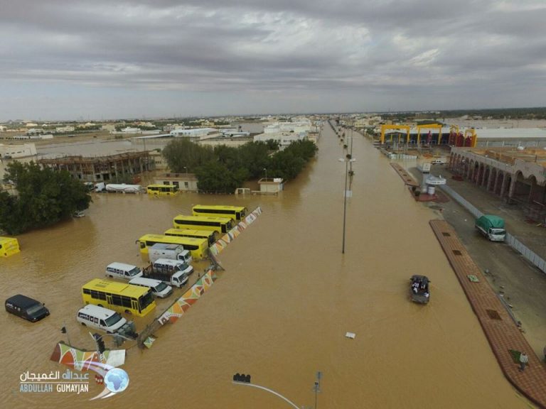 Hujan dan Banjir di Tanah Arab