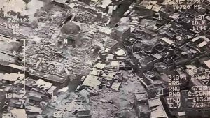 Masjid Tertua Mosul Hancur Diledakkan ISIS