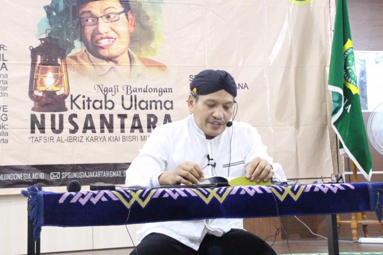 Pengajian Tafsir al-Ibriz di UNUSIA Jakarta