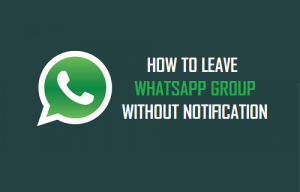 Bagaimana Hukum Keluar dari Group Whatsapp?