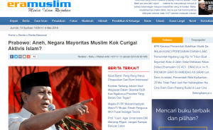 Prabowo, Eramuslim dan Framing Media Islam di Tahun Politik