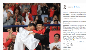 Makna Pelukan Prabowo dan Jokowi