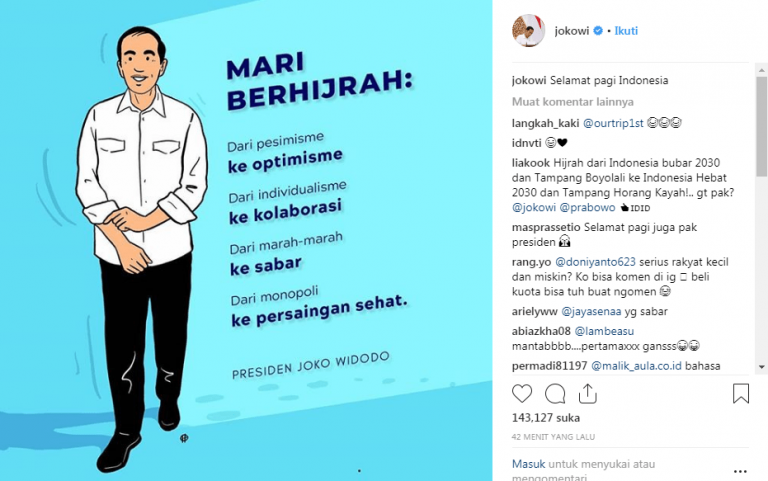 Jokowi pun Hijrah