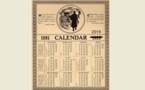 Mengapa Kalender 1895 Sama Persis dengan 2019?