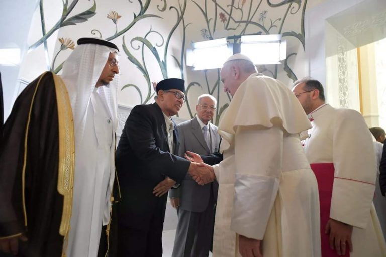 Quraish Shihab Hadiri Deklarasi Abu Dhabi bersama Syekh Al-Azhar dan Paus Fransiskus
