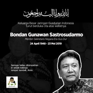 Obituari: Bondan Gunawan dan Jejak Fordem Melawan Soeharto