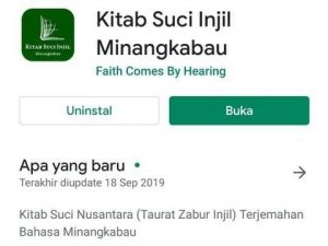 Polemik Aplikasi Injil Bahasa Minang, Politik Identitas Masih Jadi Tantangan Muslim Indonesia
