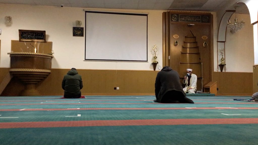 Interior Masjid Fatih Düren, Jerman