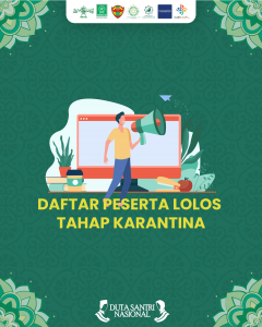Festival Duta Santri 2021: 28 Finalis Menuju Tahap Karantina di Yogyakarta