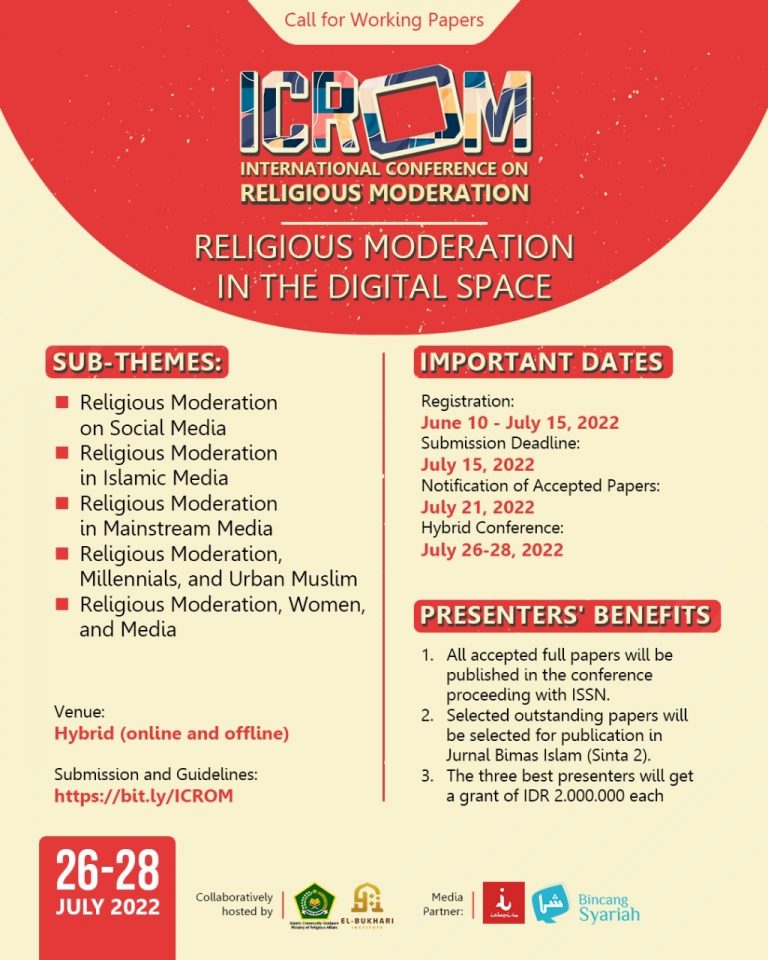Bimas Islam Kemenag Adakan International Conference on Religious Moderation