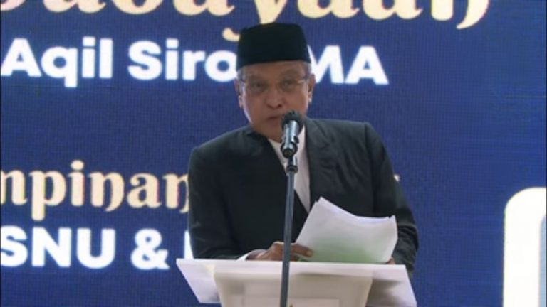 Pidato Kebudayaan KH. Said Aqil Siradj, Bicarakan Ancaman, Tantangan dan Modal Indonesia Membangun Peradaban