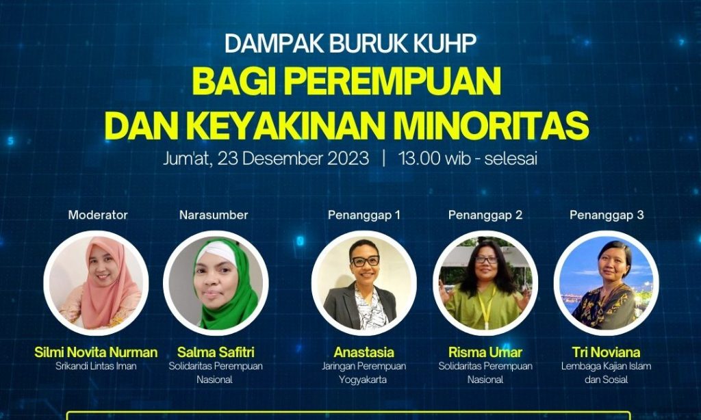 Dampak Buruk KUHP Baru Bagi Perempuan Dan Kepercayaan Minoritas ...