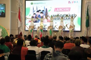 Launching 1000 Kampung Moderasi Beragama, Kemenag Ajak Kolaborasi Berbagai Pihak