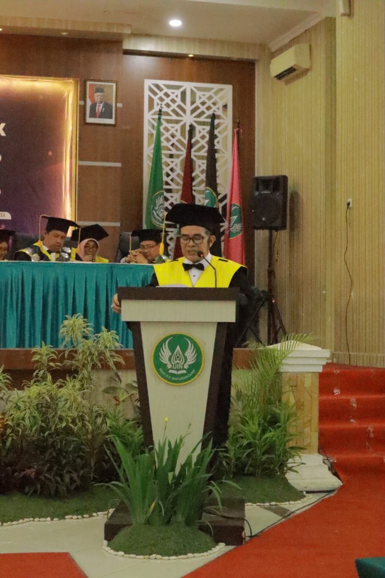 Abdul Wachid BS Dikukuhkan Jadi Guru Besar UIN Purwokerto, Profesor Pertama di Bidang Pendidikan Bahasa