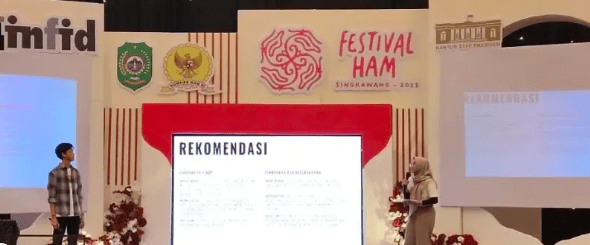Human Rights Festival Declaration, Message for Indonesia Peace and Prosperity from Bumi Singkawang