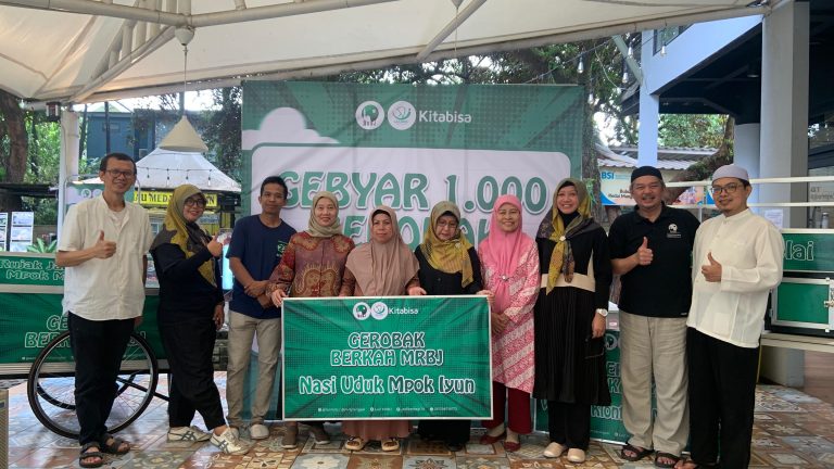 Masjid Raya Bintaro Jaya (MRBJ) Sumbang 1000 Gerobak Berkah: Dorong Pemberdayaan UMKM Tangsel