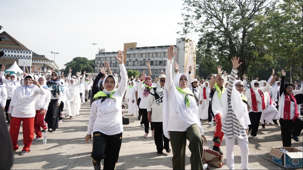 Launching Senam Haji, Kemenag: untuk Jaga Kebugaran dan Ketahanan Fisik Jemaah