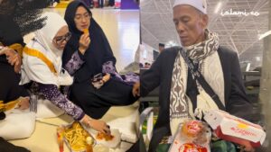 Jemaah Haji Indonesia Nikmati Ayam Goreng Albaik Gratis Sebelum Kembali ke Tanah Air