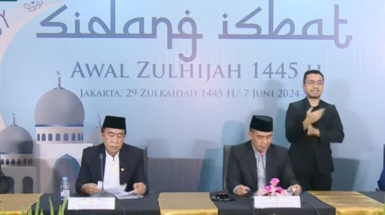 Pemerintah Putuskan Iduladha 1445 H Jatuh pada Senin 17 Juni 2024