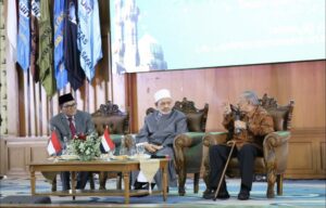 Sambut Grand Syekh Al-Azhar, Quraish Shihab Jelaskan Kondisi Keberagamaan Masyarakat Indonesia