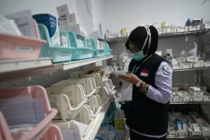 Selama Penyelenggaraan Haji 2024, Pemerintah Siapkan 62 Ton Obat untuk Jemaah