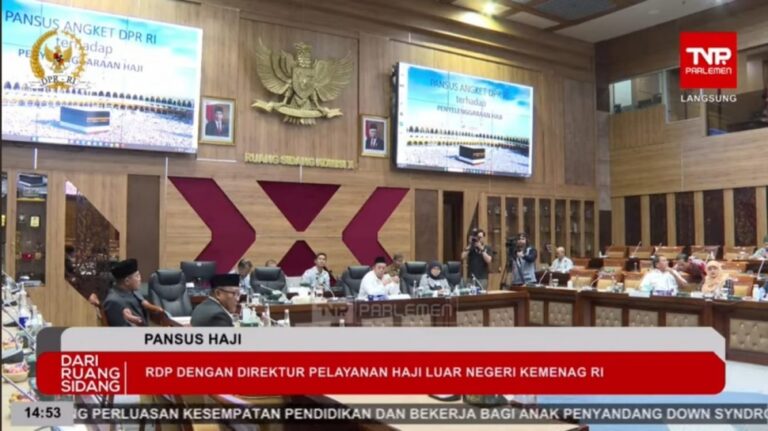 Pansus Benarkan Skema Lelang Mitra Kerja Haji