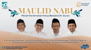 PSQ Gelar Peringatan Maulid Nabi dan Milad ke-20, Gus Baha dan Prof. Quraish Shihab Isi Tausiyah