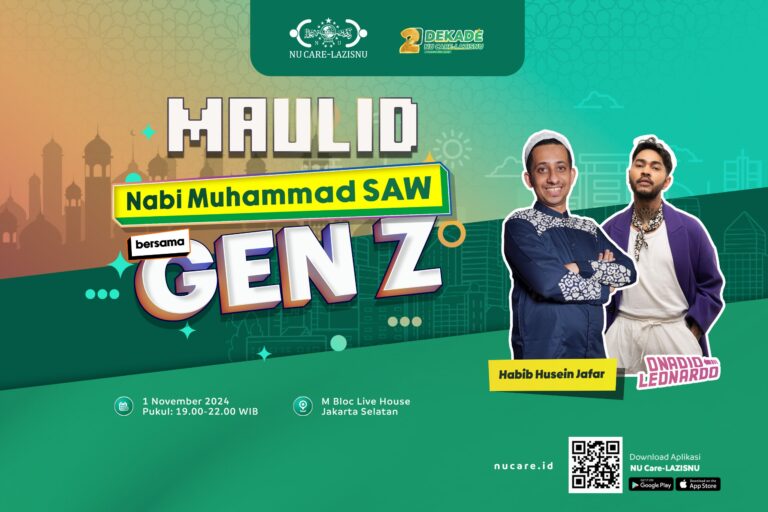 Yuk Ikut, LAZIZNU Gelar Maulid Nabi bareng Habib Jafar dan Onad di MblocSpace